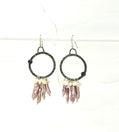 The Nature Collection Lavender Biwa Pearl, Amethyst, and Sterling Silver Earrings