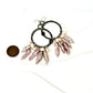 The Nature Collection Lavender Biwa Pearl, Amethyst, and Sterling Silver Earrings
