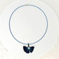 Resilience of the Ginkgo Copper & Larimar Choker Necklace