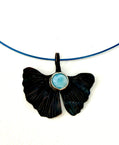 Resilience of the Ginkgo Copper & Larimar Choker Necklace