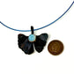 Resilience of the Ginkgo Copper & Larimar Choker Necklace