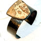 Resilience of the Ginkgo African Map Jasper and Brass Cuff