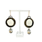 Nature Collection Sea Biscuit, Seashell, & Brass Earrings