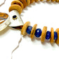The Nature Collection Yowah Opal, Tanzanite & Wood Bead Necklace