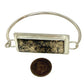 The Nature Collection Black Rutilated Quartz & Sterling Silver Bracelet